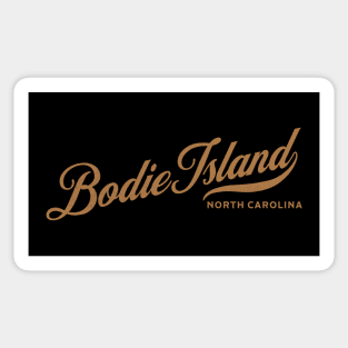 Bodie Island, NC Beachgoing Vacationing Sticker